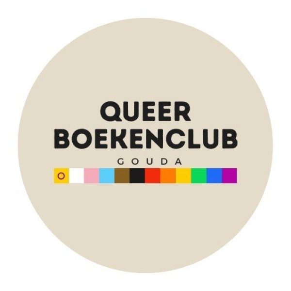 Logo Queer Boekenclub rond
